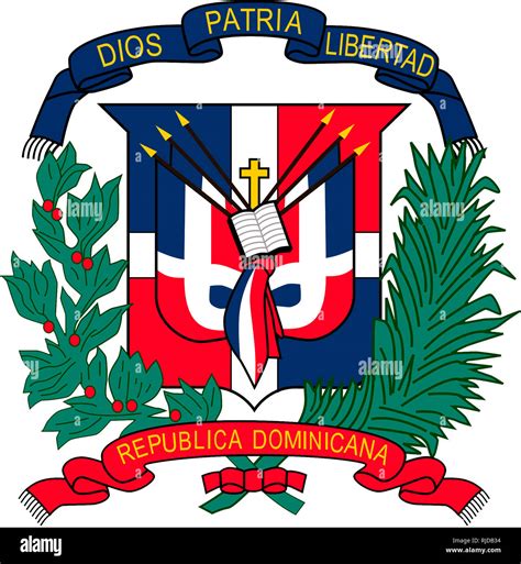 Escudo Nacional De Republica Dominicana