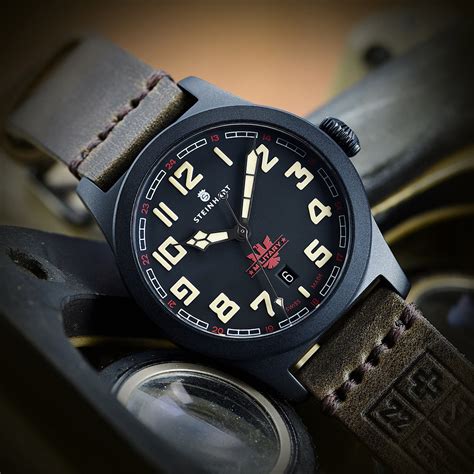 MILITARY 42 automatic black - Further Models - Steinhartwatches