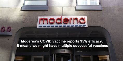 The objective of vaccines is to reduce the pros: moderna's covid vaccine reports 95% efficacy. it means we ...