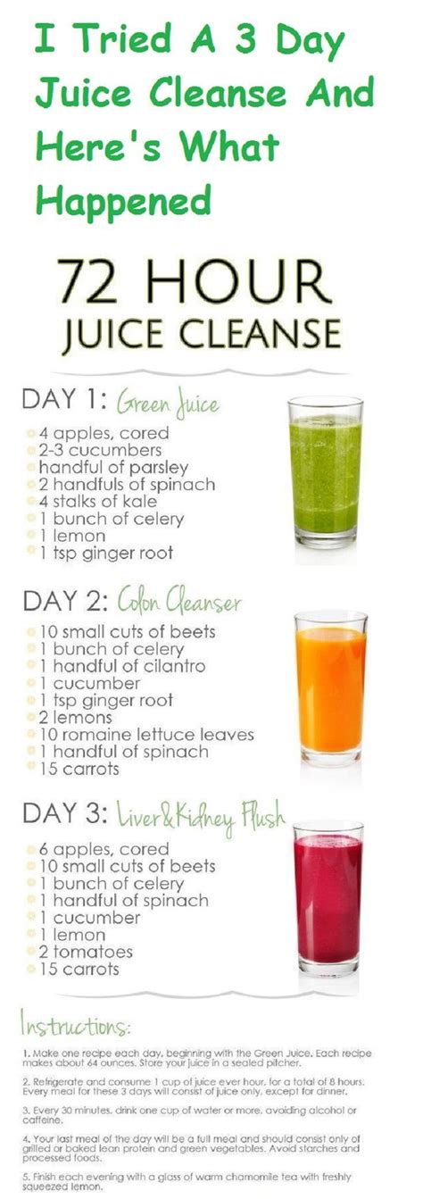 3 Day Weight Loss Juice Cleanse Recipes Food Recipe Story