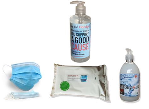 Hygiëne kit - hygiene / hygiène - Butikken hvor du kan gøre en forskel - Katalog | buy aid group A/S