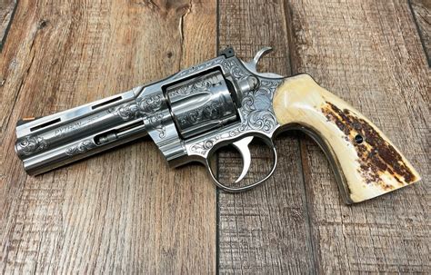 Engraved Colt Python 357mag 425