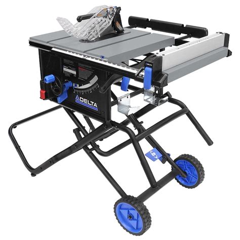 Delta 6000 Series 15 Amp 10 In Carbide Tipped Table Saw In The Table