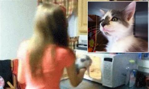 Teen Girls Shown In Twitter Video Putting Helpless Kitten In The
