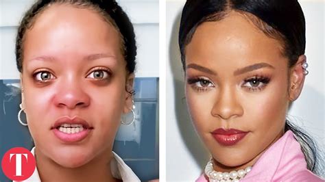 Celebrities With And Without Makeup