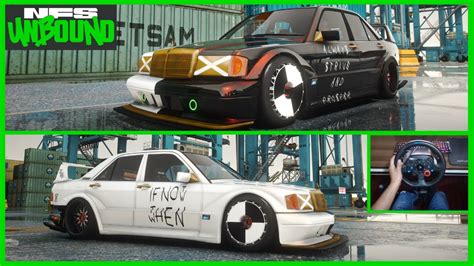 GTA V Mods A AP Rocky S Mercedes 190E From Nfs Unbound Steering Wheel