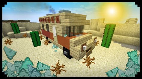 Build a bed, get in the bed. Minecraft: How to make the Breaking Bad RV - YouTube