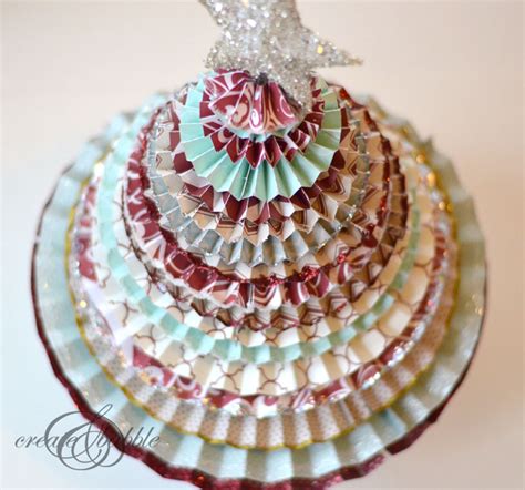 Paper Medallion Christmas Tree Create And Babble