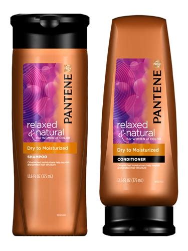 If you're serious about the quality, strength and overall health of your hair and you've gone. Pantene Pro-V Relaxed & Natural Shampoo and Conditioner ...