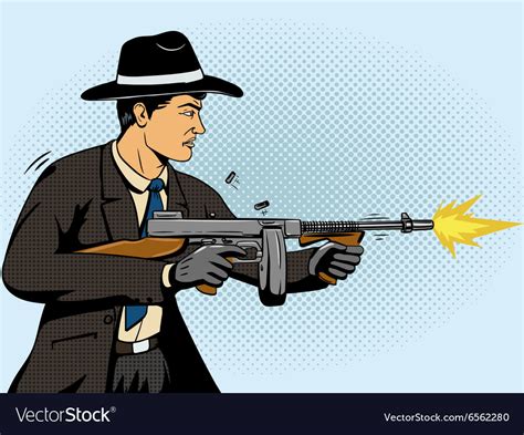 Gangster Cartoons With Guns