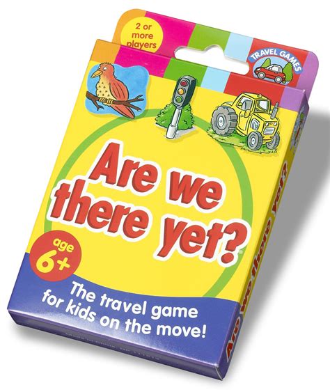 Are We There Yet Travel Game Toys And Games Ireland
