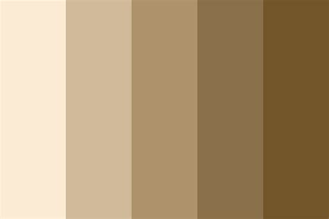 Beige and brown palettes with color ideas for decoration your house, wedding, hair or even nails. Blog Brown Color Palette