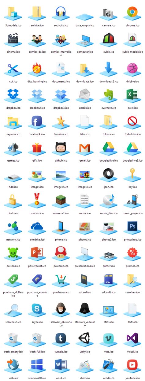 Windows10 Libraries Icons By Sphaxcs On Deviantart Vrogue