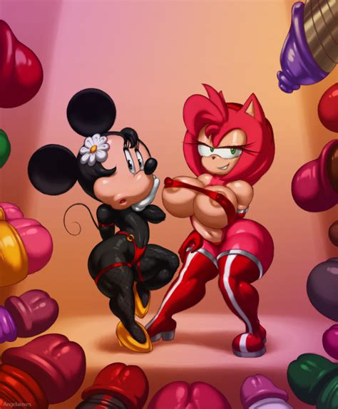 Post 3534928 Amyrose Minniemouse Sonicteam Angelauxes Crossover