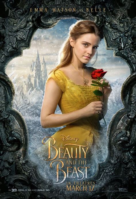 Il remake di aladdin targato disney è da oggi in sala: La bella e la bestia: ecco i character poster dei ...
