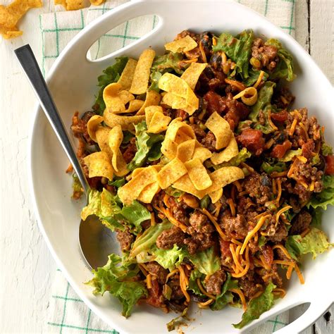 Steps To Make Taco Salad Recipes With Ground Beef