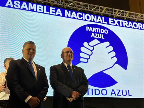 Partido político Azul presenta a su binomio presidencial Canal Antigua