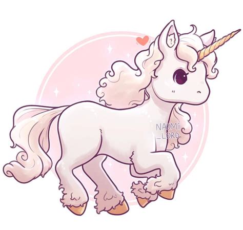 Unicorn Naomi Lord Kawaii Drawings Cute Animal Drawings Cute Art