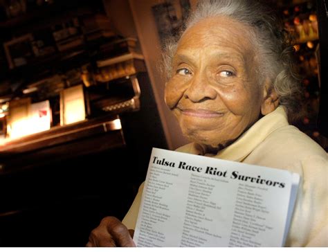 Olivia Hooker One Of The Last Survivors Of The 1921 Tulsa Race