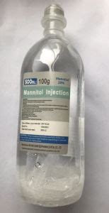 China Mannitol 20% Injection 500ml for Organize Dehydrating Drugs