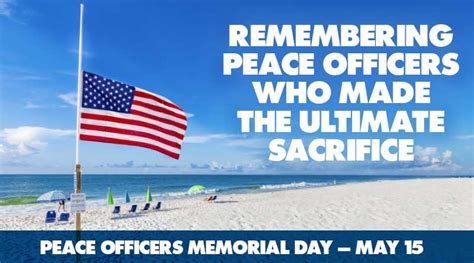 When Is Peace Officers Memorial Day 2023