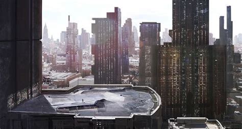 Mega City One Concept 2 Dredd 3d Graphic Art Cyberpunk City City