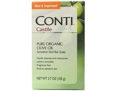 Conti Olive Oil Castile Bar Soap 37 Oz