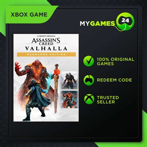 Jual Assassins Creed Valhalla Ragnarok Xbox One Series X S Redeem Code