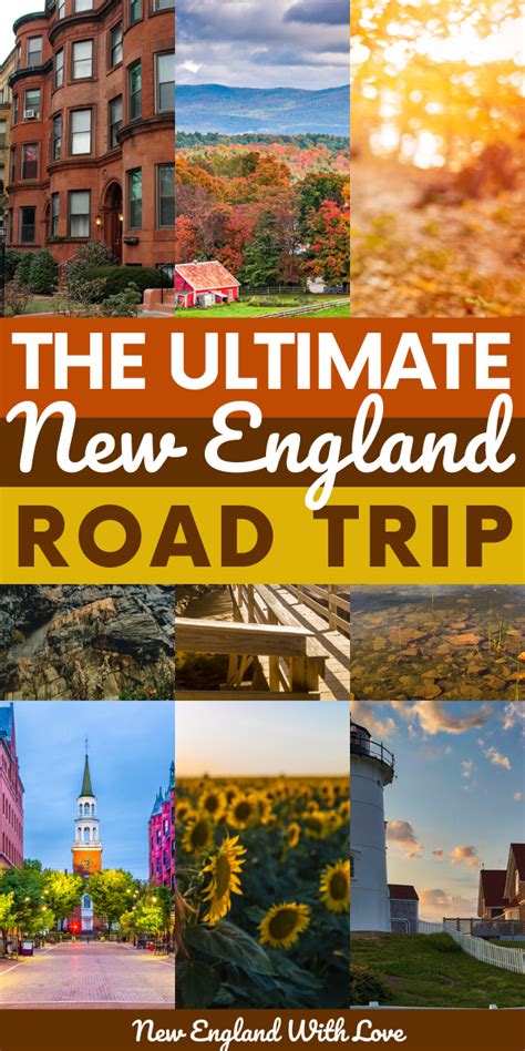 The Ultimate New England Road Trip Itinerary England Travel Guide