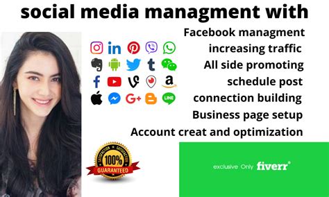 I Will Be Your Facebook Linkedin And Social Media Manager Fiverrbox