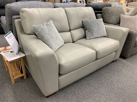 Clearance Ashwood Plaza 2 Seater Sofa In Leather Sofas And Suites Living Homes