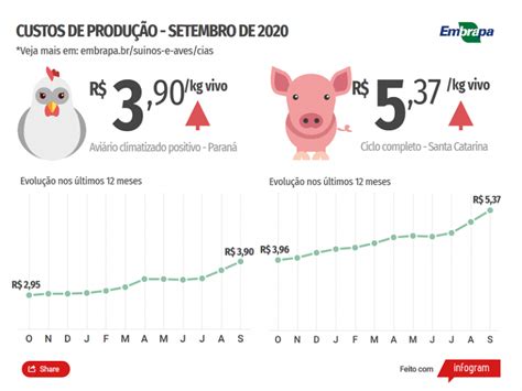 Português Do Brasil Custos De Produção De Suínos E De Frangos De