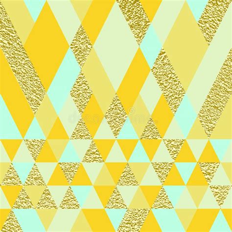 Seamless Triangles Pattern Stock Vector Illustration Of Light 124465729