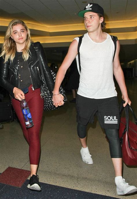 Photos From Brooklyn Beckham And Chloë Grace Moretzs Cutest Moments E Online Chloe Grace