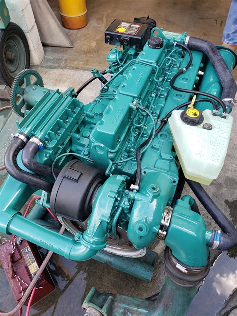 For Sale Volvo Penta Ad41p A 200 Hp 6 Cylinder Diesel 0 Hours