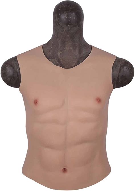 Buy Rtia Silicone Fake Chest Muscle Vest Artificial Muscle Belly Body