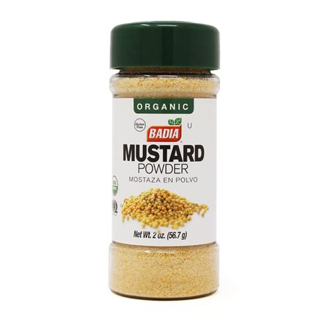 Organic Mustard Powder 2 Oz Badia Spices