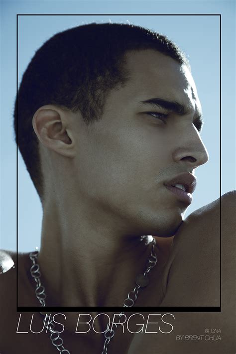 What is this message about? Luis Borges by Brent Chua for Fashionisto Exclusive