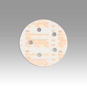Pack N Tape 3M 268L Hookit Microfinishing Film Type D D F Disc 5 In