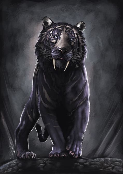 Black Tiger With Blue Eyes Wallpaper Posted By Sarah Simpson