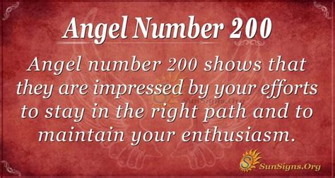Angel Number 200 Meaning Be More Enthusiastic Sunsignsorg