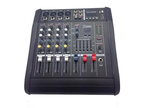 Imeshbean 2000 Watt 4 Channel Professional Powered Mixer Power Mixing