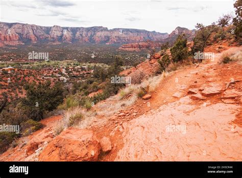 Airport Loop Hiking Trail In Sedona Arizona Famous For Its Vibrant