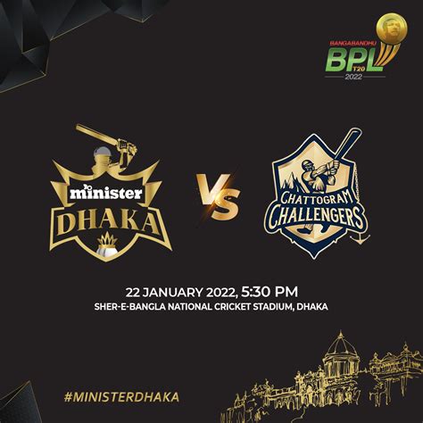 Bpl Live 2022 Chattogram Vs Dhaka Match 4 All Details
