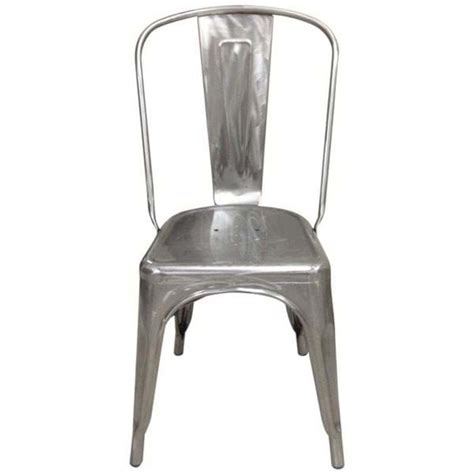 Industrial chairs are designed to withstand heavy use in demanding interior environments, and as such, they need to be durable, functional and comfortable. Industrial Metal Dining Chair | Industrial Chair ...