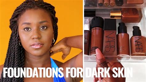 Best Foundations For Dark Oily Skin Dark Skin Foundation Collection