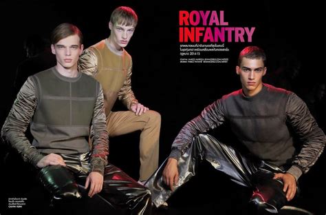 Royal Infantry Editorial Por Marco Marezza Para Lofficiel Hommes
