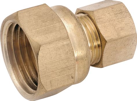 Female Adapter 38 Cmp X 12 Fipt Brass Compression Fittings The