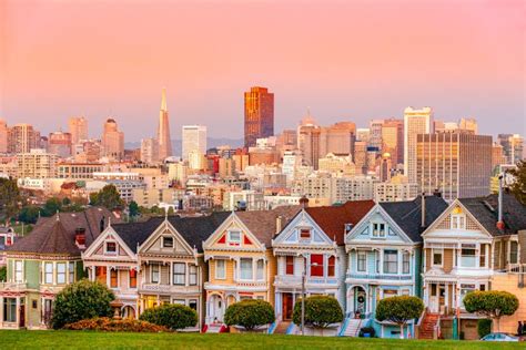 The Painted Ladies Of San Francisco California Stock Photo Image Of