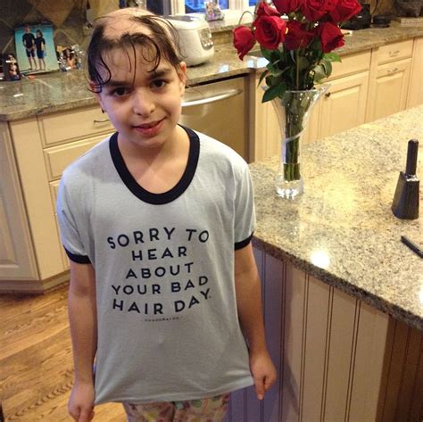 9 Year Old Emily From Michigan Alopecia Warrior And Sorry To Hear About Your Bad Hair Day
